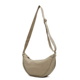 Crescent shaped bag