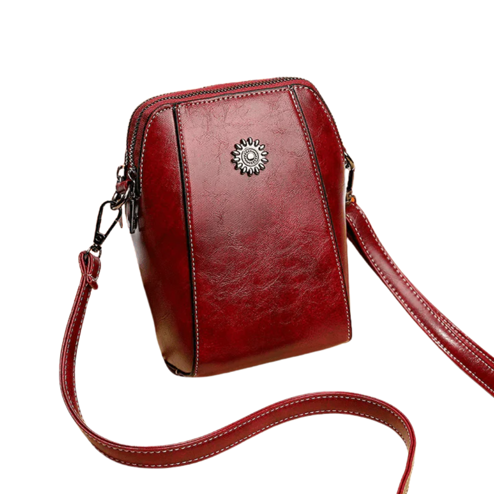 Chic Small Leather Shoulderbag