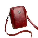 Chic Small Leather Shoulderbag