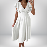 Sophie - Ladies Casual Dress Sexy V-Neck Loose Dress