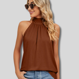 Zelina - Glamorous chiffon blouse