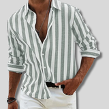 Duco - Striped men's shirt