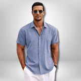 Hayden - Short - Sleeved Linen Shirt