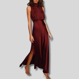 Thea - Elegant women's dress with slit