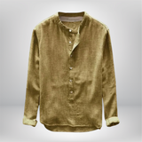 Jett - Long - Sleeved Linen Shirt