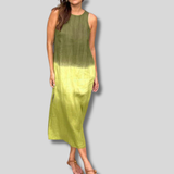 Allison - Casual long dress with batik pattern