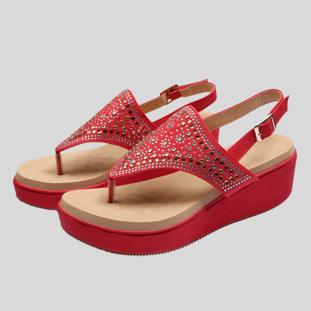 Women's Shimmering Glitter Slippers – Soft Sole, Durable Straps, Versatile Design – Ideal for Summer Outings and Casual Wear, Available in Multiple Colors