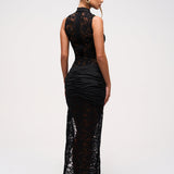 Shadow Dance – Maxi Lace Gown