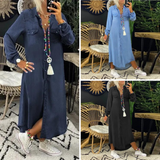 Billie - Elegant Denim Dress