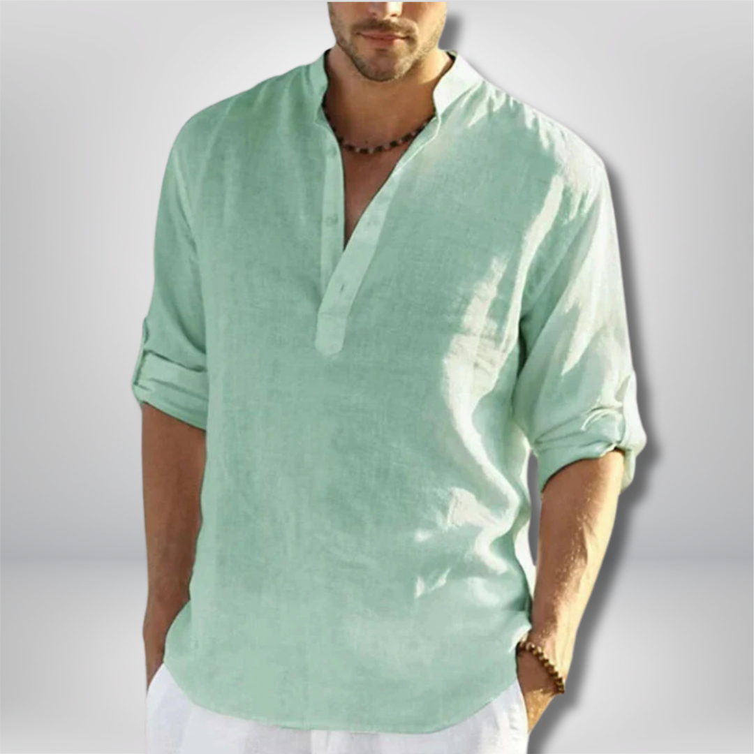 Lachlan - Summer Shirt with Long Sleeves