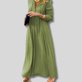 Clara - Women's Comfortable loose fit maxi dress