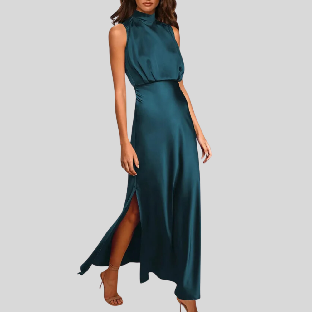 Thea - Elegant women's dress with slit