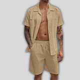 Winfred - Stylish set for men: shirt & shorts