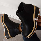 City Edge – Platform Ankle Boots