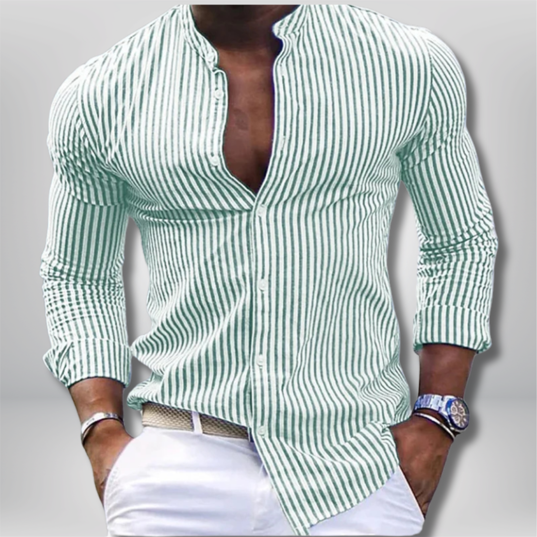 Isaac - Classic Striped Shirt