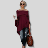 Paola - Elegant long-sleeved blouse