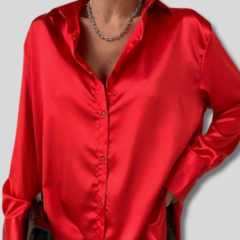 Annelies - Summer blouses for women with crossed back neckline