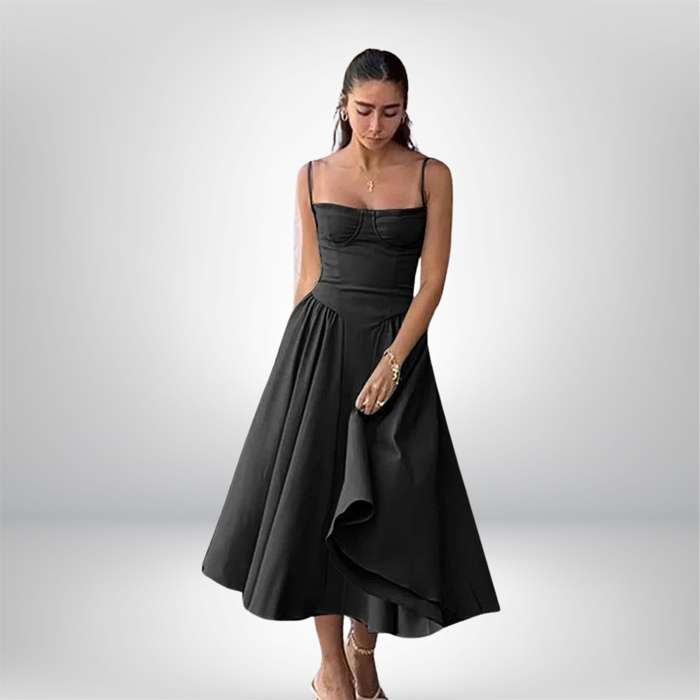 Sade - Elegant sleeveless dress