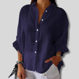 Zaylee - Comfy Shirt with striped back