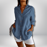 Johanna - Comfortable Blouse with Long Sleeves