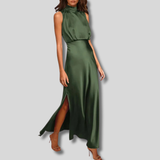 Thea - Elegant women's dress with slit