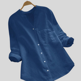 Zahra - Casual shirt in linen and cotton