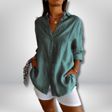 Johanna - Comfortable Blouse with Long Sleeves