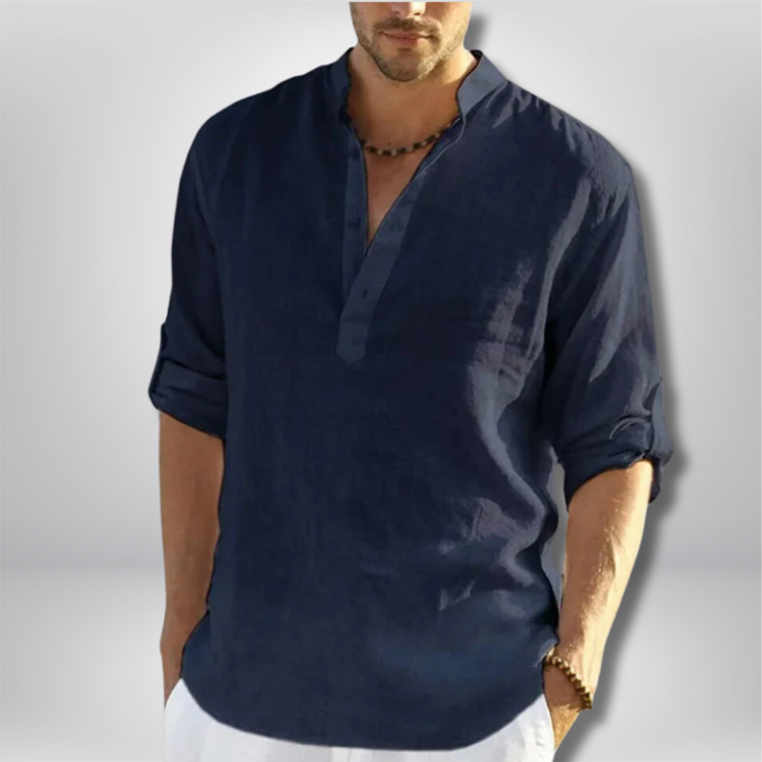 Lachlan - Summer Shirt with Long Sleeves