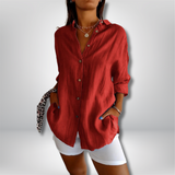 Johanna - Comfortable Blouse with Long Sleeves