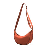 Crescent shaped bag