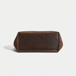 ALDA - Suede Tote Bag With Pouch
