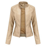 Rebel Spirit – Cropped Leather Jacket
