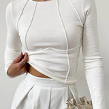 Linea Form – Sculpted Seam Long Sleeve Top