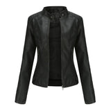 Rebel Spirit – Cropped Leather Jacket