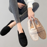 Wanja - Soft plush women's loafers