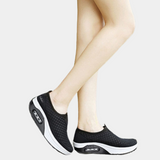 Vienna - Breathable women's wedge heel sneakers