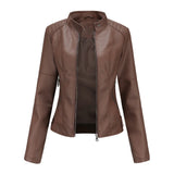 Rebel Spirit – Cropped Leather Jacket