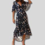 Tessa - Elegant floral maxi dress