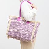 Retro-style Bohemian handbag tote bag