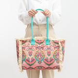 Retro-style Bohemian handbag tote bag