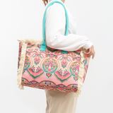 Retro-style Bohemian handbag tote bag