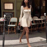 Vivienne Flare – Long Sleeve Dress