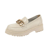 Fallon - Classic loafer with chain detail