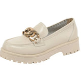 Fallon - Classic loafer with chain detail