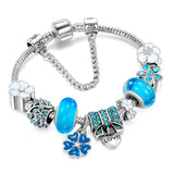 Stylish Bracelet with Vintage Inspired Charms