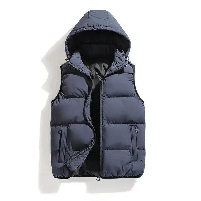 Lyle - Waistcoat with detachable hood