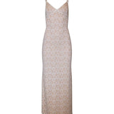 Ivory Elegance – Lace Column Dress