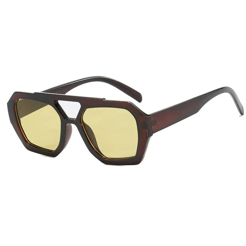 Renna – Geometric Frame Sunglasses