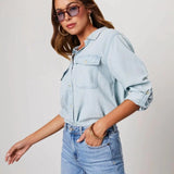 Arden Oversize – Relaxed Denim Shirt
