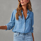 Arden Oversize – Relaxed Denim Shirt